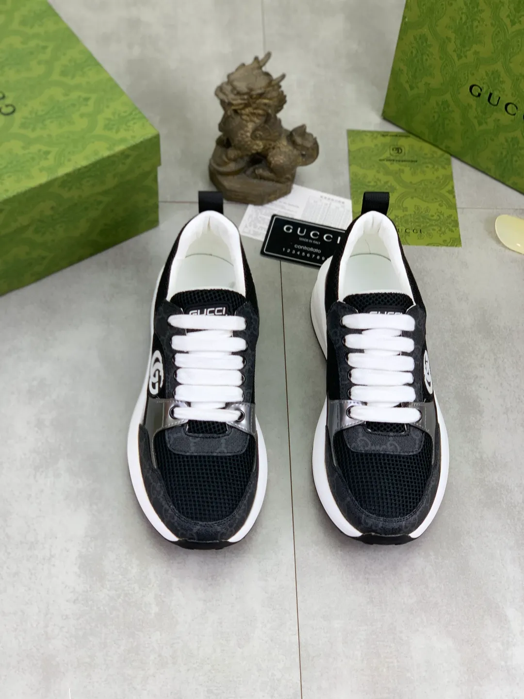 Men's men's shoes 💰P420💰【New model】 🆘 The latest model from Gucci official website🎁Classic casual and fashionable men's shoes👟Best model💥The style is simple and elegant, exclusive for trendy men. Unique official website latest brand elements👑Gucci original decoration, fashionable and generous, the fabric is made of original soft calfskin➕Comfortable soft pigskin lining ✅The official website specifies wear-resistant rubber outsole_full of elasticity, classic model taken in real life🎬Color: 3️⃣colors available😍Number: 38-44 (45 46 customized)